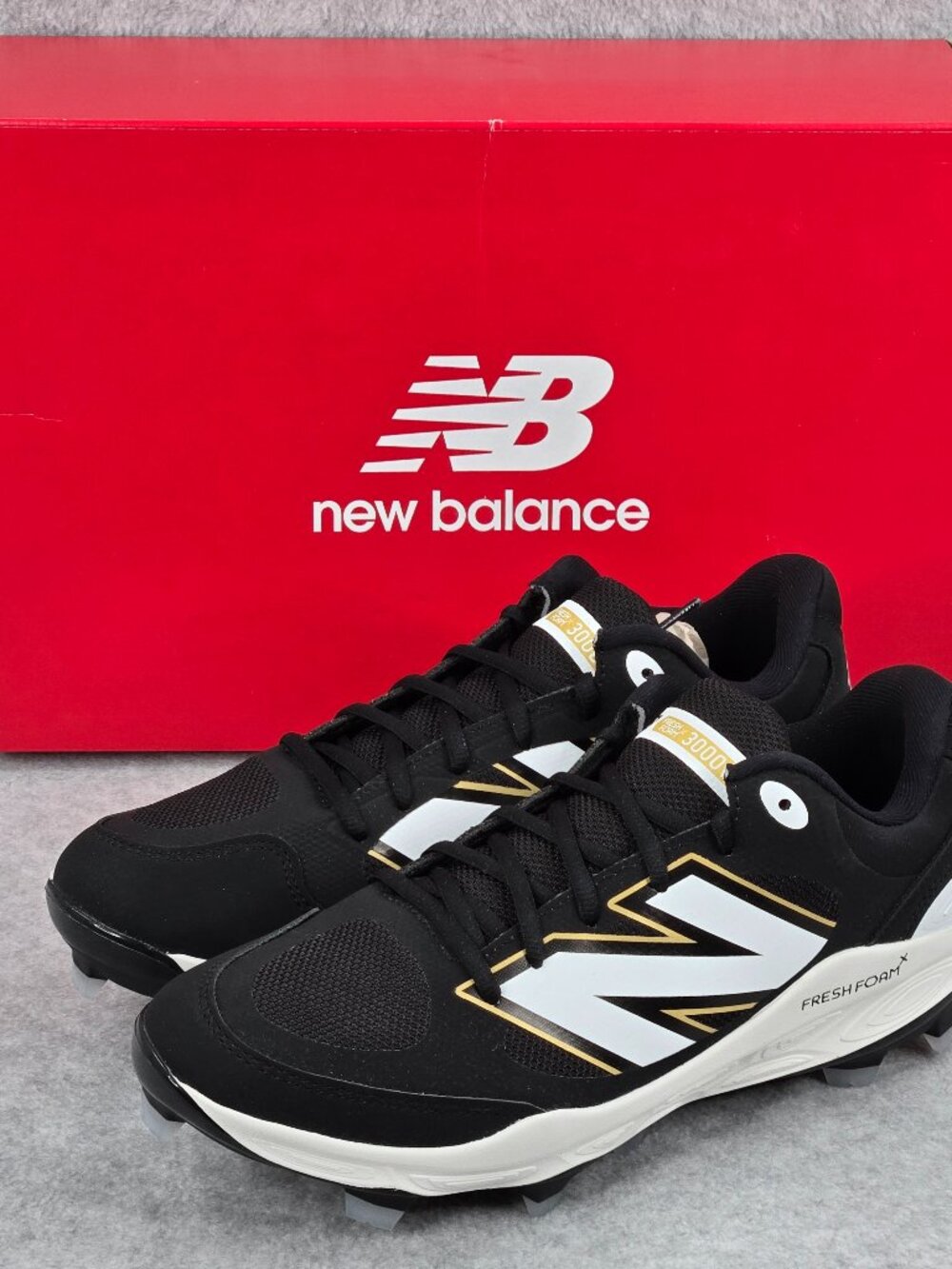 New Balance Cleats Mens Size 9.5 D Fresh Foam 3000v7 Molded - New w/Box